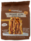 Momofuku Sesame Miso Ramen Noodles by David Chang, Air-Dried Instant Noodles with Sauce and 12g of Plant Based Protein, 4 Servin