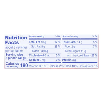 Choc Bar Drk Whl Hzlnut (Pack Of 10)