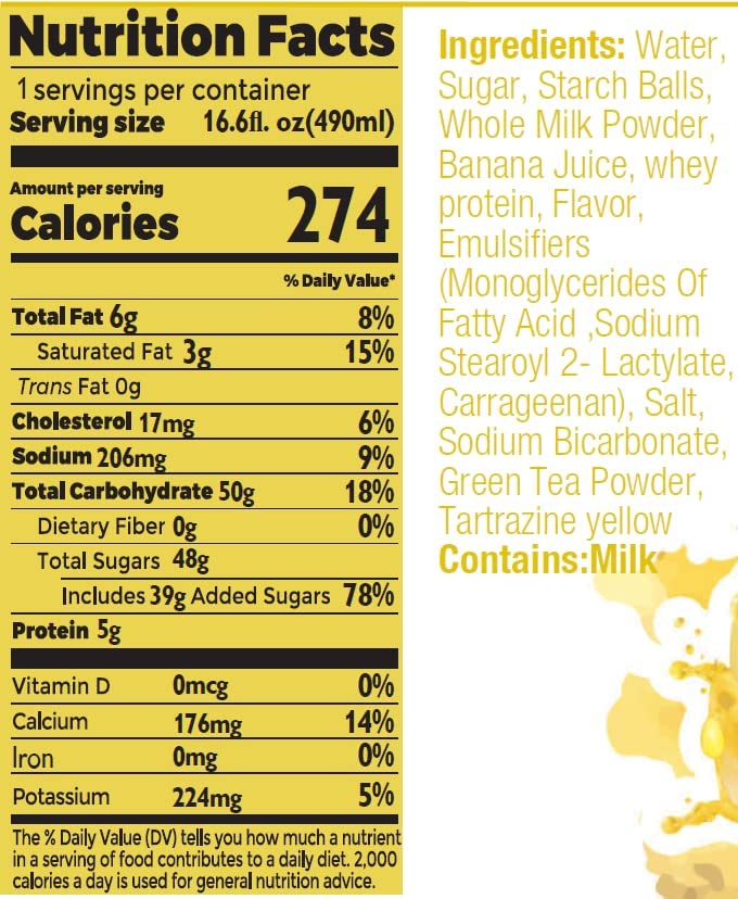 HYOJATEM INOTEA Bubble Tea - Pack of 12 Cans, 5 Flavors: Brown Sugar, Taro, Honeydew, Banana, Matcha Latte, 16.