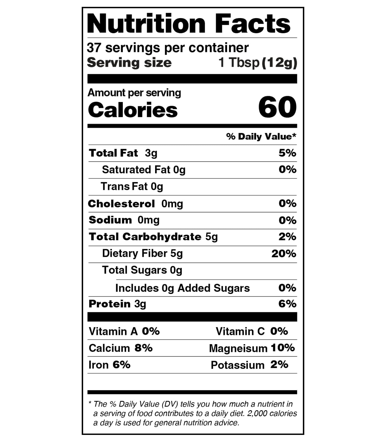 Worldwide Botanicals Organic Ground Chia Seeds - Excellent Source Of Fiber, Protein, And Omega-3 Fatty Acids | Gluten-Free | Veg