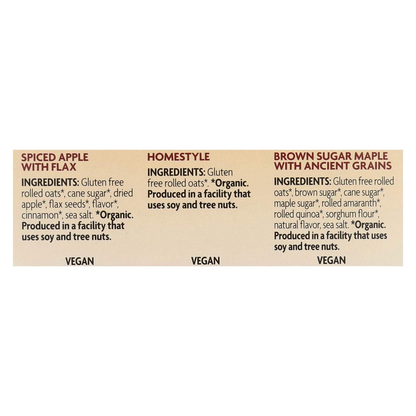Nature's Path Oatmeal GF Var Pk 12x 11.3OZ