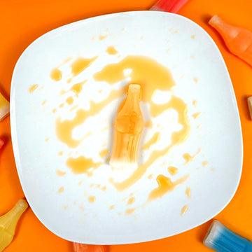 Wax Bottle Candy, 1Lb Bulk Bag, Wax Juice Bottle, Retro Candy