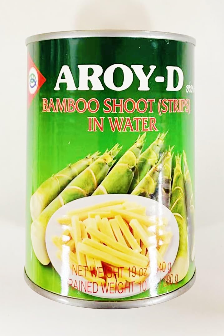 Bamboo Shoot Strips In Water, 19 Oz, Pack Of 4
