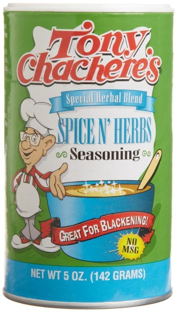 Tony Chacheres Seasoning Spice & Herb, 5-ounces (Pack of6)