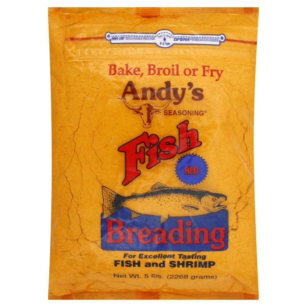 Andy'S Red Fish Breading, 5-Pounds