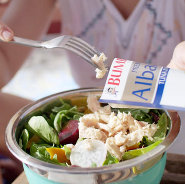 Bumble Bee Chunk White Albacore Tuna Pouch - 43 oz, Wild Caught, 22g Protein, Non-GMO, Gluten Free, Kosher