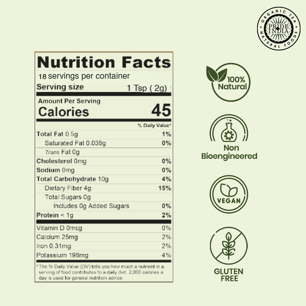 Pride Of India ?Curry Leaf Ground ?Fresh Aroma/Distinct Taste ?No Gmo/ No Artificial Color ?Traditional Indian Spice ?Easy To Us