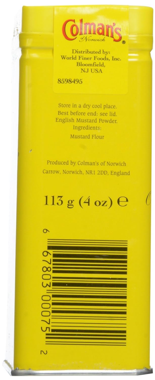 Colman's, Dry Mustard Powder, 4 oz