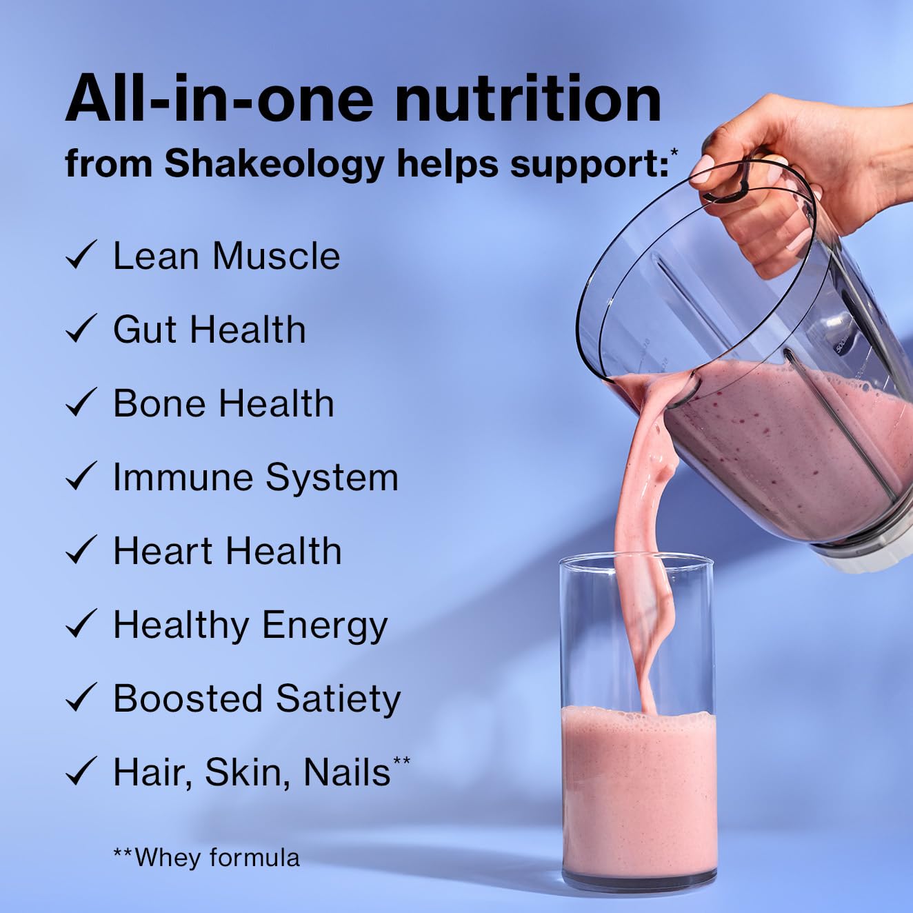 BODi Shakeology Plant-Based Protein Powder Blend - Gluten-Free, Chocolate Flavor - 14 Servings
