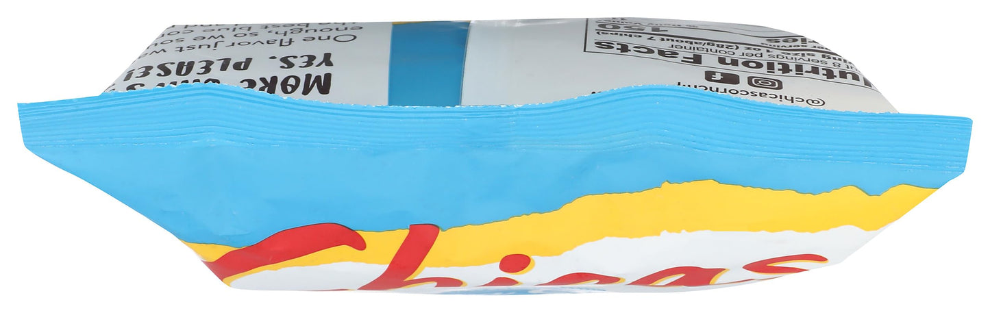 Chicas Blue Corn Tortilla Chips, 7.5 OZ