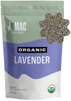 J Mac Botanicals, Organic Lavender Buds (32 Oz, 2 Pound Bag) Bulk, Dried Flowers, Flower