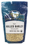 Organic Hulled Barley Grain From Shiloh Farms - 15 Oz Pouch