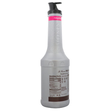 Monin Raspberry Purée, Rich Berry Flavor, Natural Ingredients, 33.8 Fl Oz, Gluten-Free, Vegan, Non-GMO
