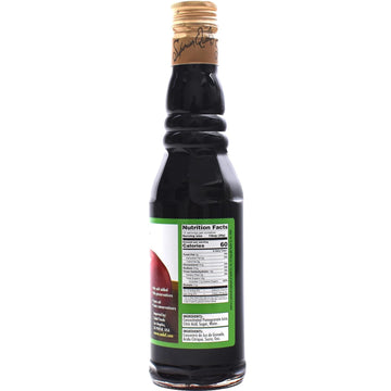 Sadaf Pomegranate Sour Paste - Pomegranate Molasses - Dark Red Syrup - 10 Fl Oz (3 Pack)