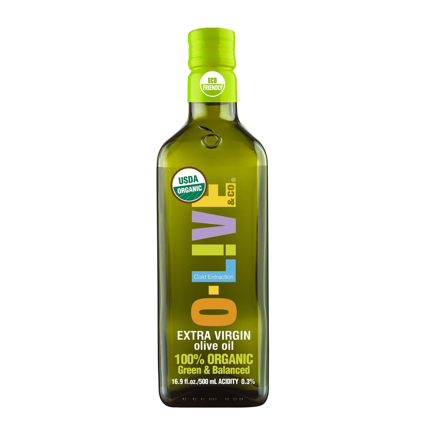 O-Live & Co. Organic Extra Virflavor Blend Olive Oil - 16 9 Fl Oz (500Ml) - Cold-Pressed High In Antioxidants Non-Gmo