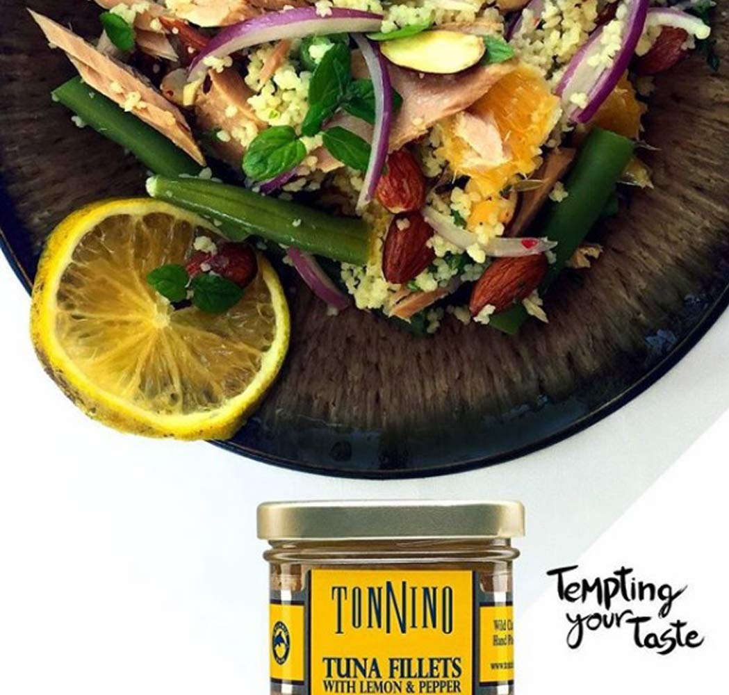 Tonnino Tuna Fillets - Lemon And Pepper, Olive Oil - 6.7 Ounce (Pack Of 6)