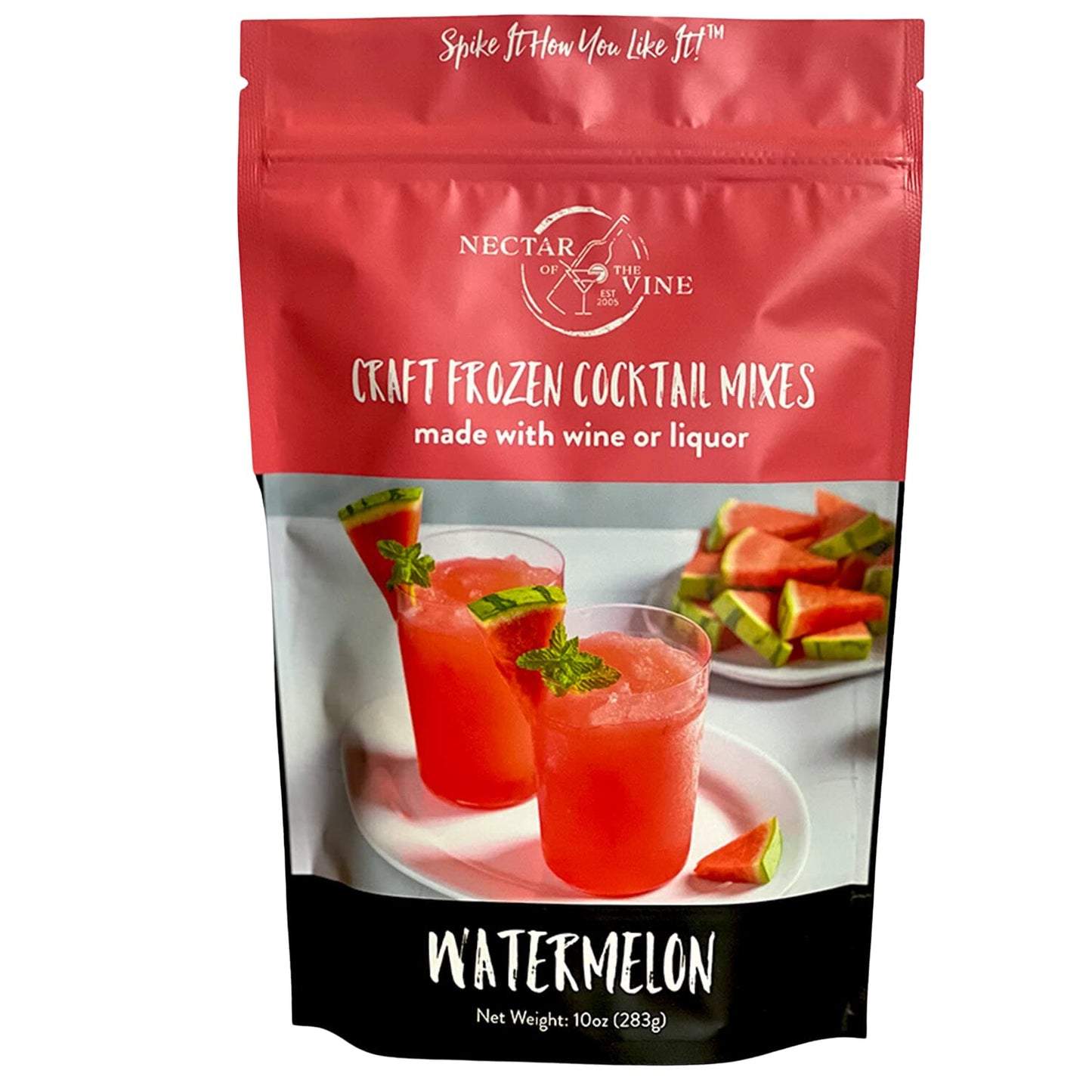 Nectar of the Vine Watermelon Wine Slushy Mix Cocktail 16oz
