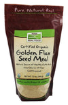 Golden Flax Seed Meal Organic Non-Ge 12 Ounces
