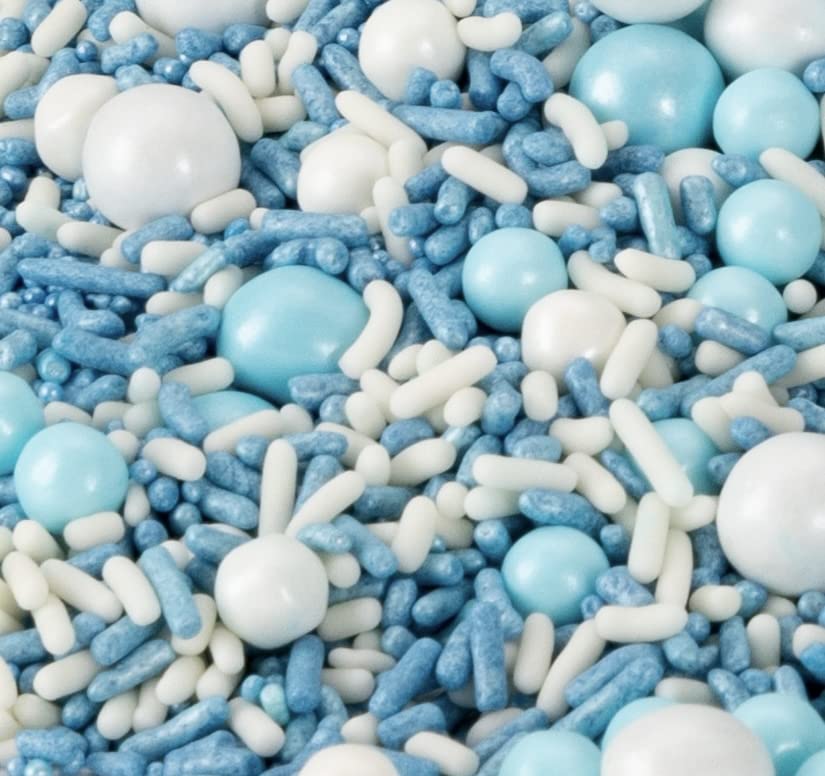 Unicorn Blend Baby Boy -Gluten-Free,Egg Free,Nuts Free,Kosher,Sprinkle Medley Mix,For Baking,Decorating,Cookies,Cupcakes,Cakes,T