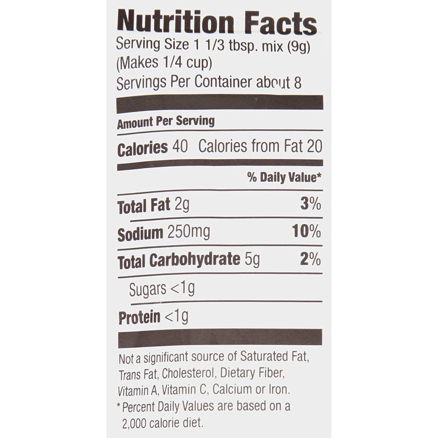 Mccormick Country Gravy Mix, No Artificial Flavors, 2.64 Ounce (Pack Of 4)