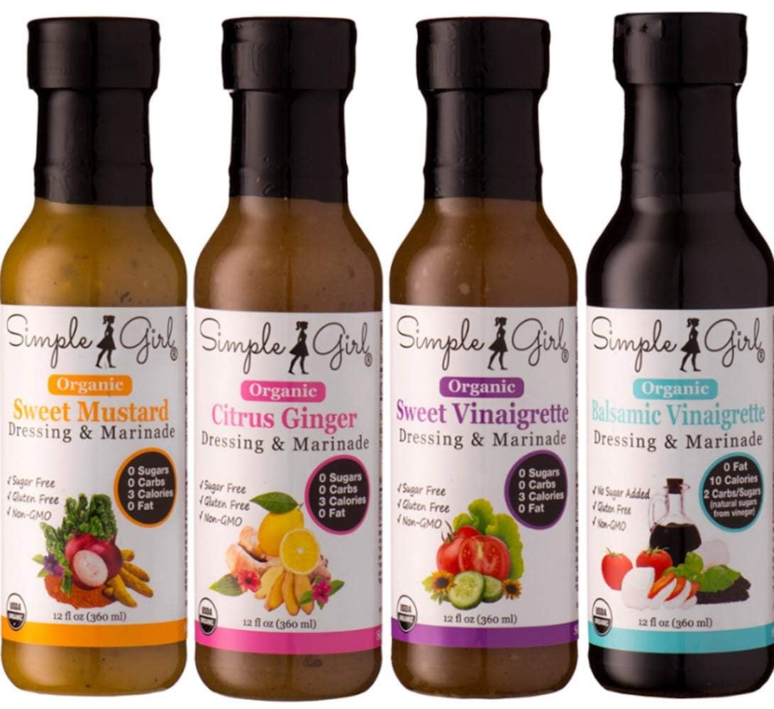 low sugar dressings Wish-Bone No Sugar Added Ranch Salad Dressing - 15 Fluid Ounce