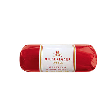 Niederegger Classic Marzipan Loaf Coated with Crisp & Dark Chocolate - 75g/2.6 oz | Ultimate Marzipan Masterpiece, Premium Quali