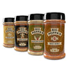 Big Poppa Smokers BBQ Spice Bundle - Gluten-Free 4-Pack with Sweet Money, Double Secret, Desert Gold & Jallelujah Jalapeno Seasoning