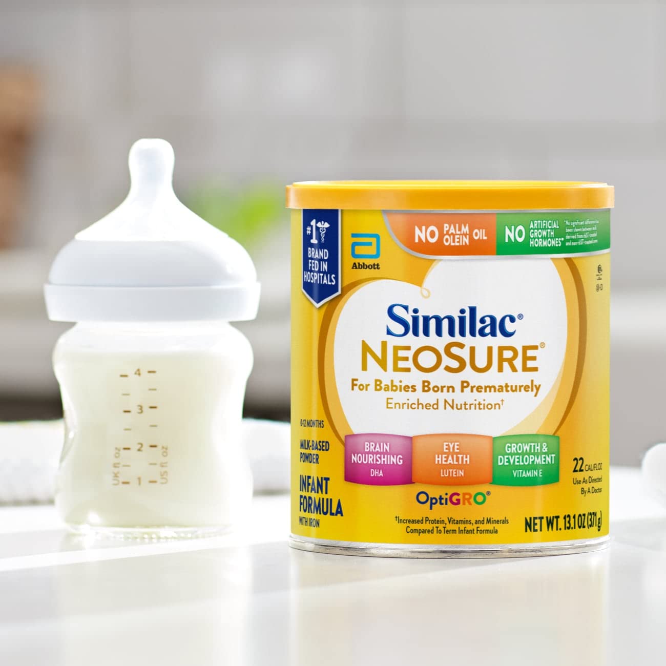 Similac Neosure Premature Post-Discharge Infant Formula, Powder Baby Formula, 13.1-Oz Can, Pack Of 6