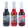 3-Pack Sugar Free Cherry, Blue Raspberry, Watermelon Syrup For Snow Cones, Homemade Sodas, Cocktails, Coffee, Baking And More - Time For Treats 16.9 Fluid Ounce Per Bottle