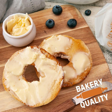 Carbonaut Gluten Free Bagels, Low Carb Bagels, Keto Bagels, Keto-Certified Food, Bread, Snack, Meals, Non-Gmo, Vegan Bagels 4 Pa