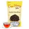 True Honey English Breakfast Tea Bags - Honey Crystals Blended In Every Sachet - Strong Antioxidant Support - All Natural Organi
