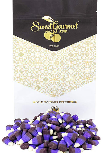 Sweetgourmet Blackberry Candy Corn | Purple Candy | 1 Pound