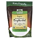 NOW Foods Organic Erythritol Powder, Zero Calories, 16 Ounce, Replacement for Powdered Sugar, Model NOW06902