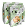 Dolcetto Cubetti Wafer Cookies, Creamy Hazelnut Flavor Sweets, Crispy Gourmet Treats Made In Italy, No Preservatives, 8.8Oz Bag, Great Snacks For Sharing And Gift Baskets (Pack Of 3)