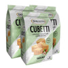 Dolcetto Cubetti Wafer Cookies, Creamy Hazelnut Flavor Sweets, Crispy Gourmet Treats made in Italy, NO Preservatives, 8.8oz Bag,