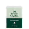 Simply Organic Black Pepper, Certified Organic | 4 oz