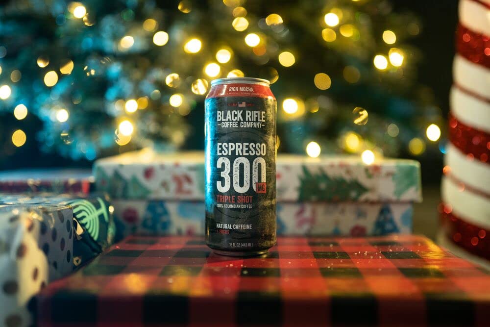 Black Coffee Company Ready To Drink Coffee, Rich Mocha, 300mg Caffeine, 15 Fl Oz Can, 12 Count, Gluten Free