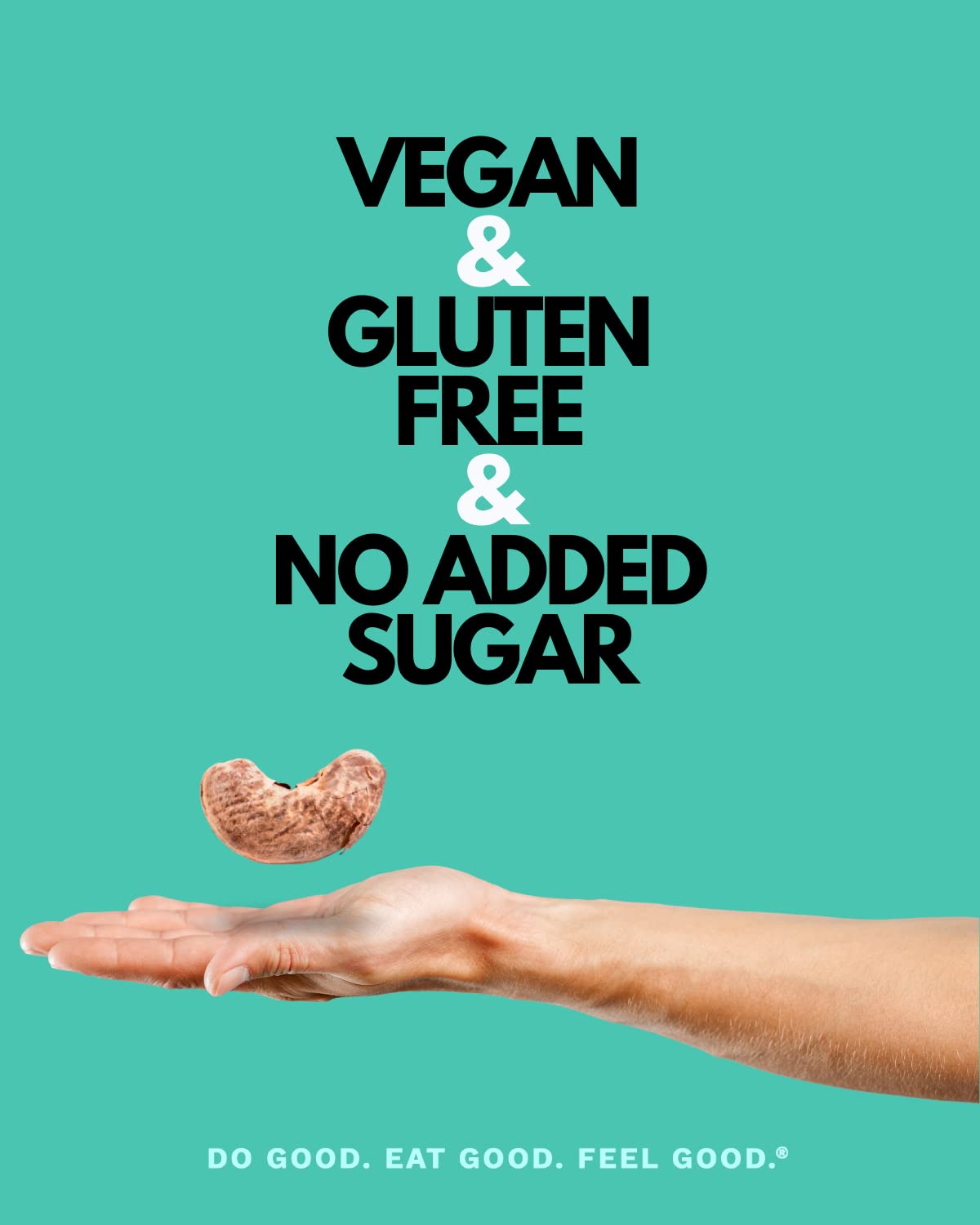 Sea Salt Wrapped Whole Cashews by Karma Nuts, Air Roasted with Natural Skins, 2X more Fiber, Whole 30, Peanut-Free Facility, Kos