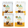 JOJO's Dark Chocolate Peanut Butter and Hazelnut Variety Pack, Healthy Snack, Low Sugar, Low Carb, Gluten Free, Non GMO, Paleo &
