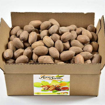 Anna and Sarah Premium Raw Fresh Pecans in Shell, 9 lbs, Pack of 1