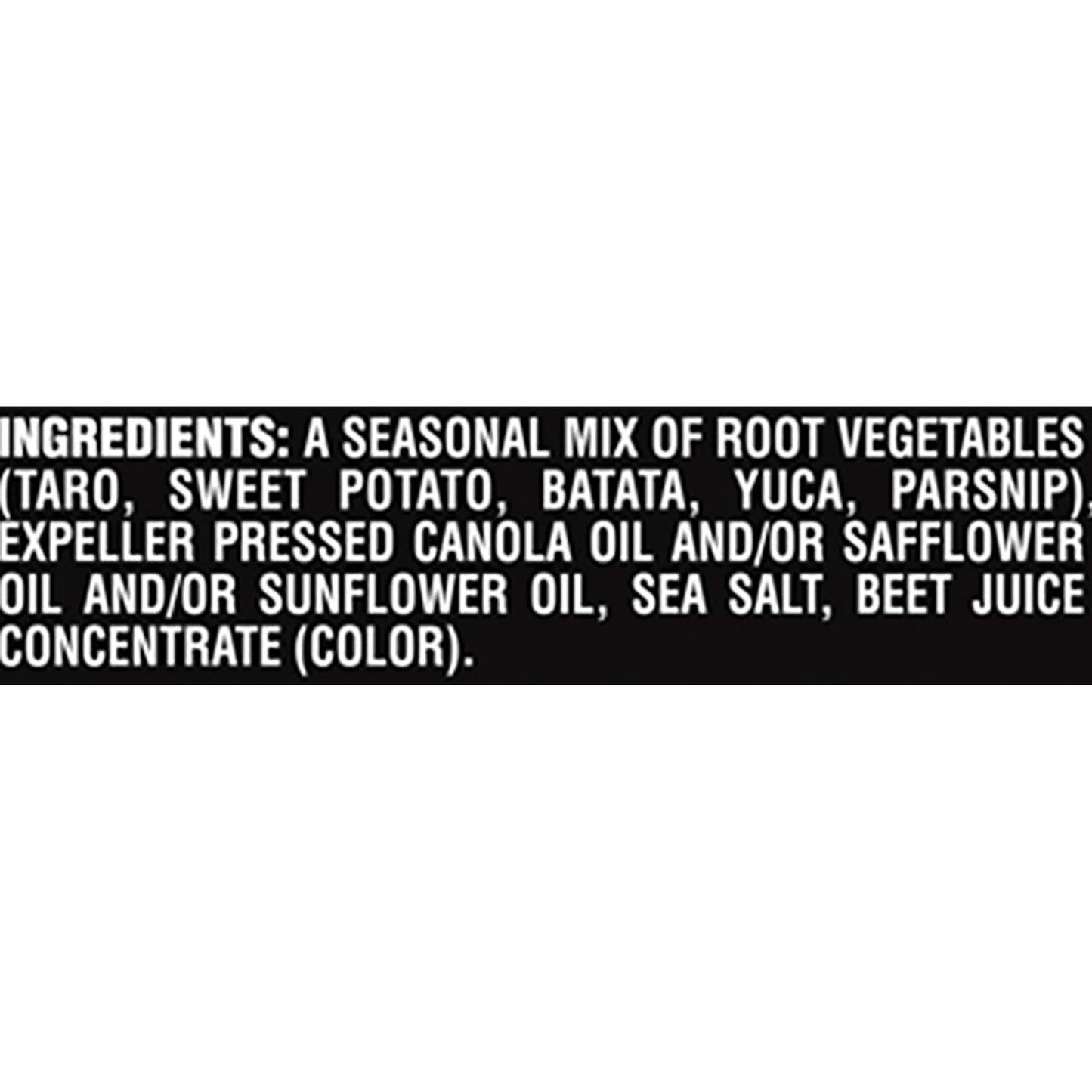 Terra Vegetable Chips, Original Chips With Sea Salt, 6.8 Oz