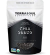 Terrasoul Superfoods Organic Black Chia Seeds, 2.5 lbs, Nutrient-Packed Superfood for Energy, Puddings & Smoothies