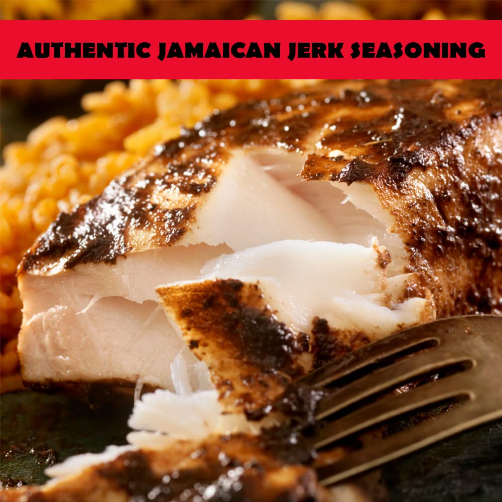 Eatons Jamaican Jerk Seasoning - Easy to Use, Spicy Caribbean Jerk Seasoning for Meat, Seafood, and Vegetables, BBQ Rub, Grille
