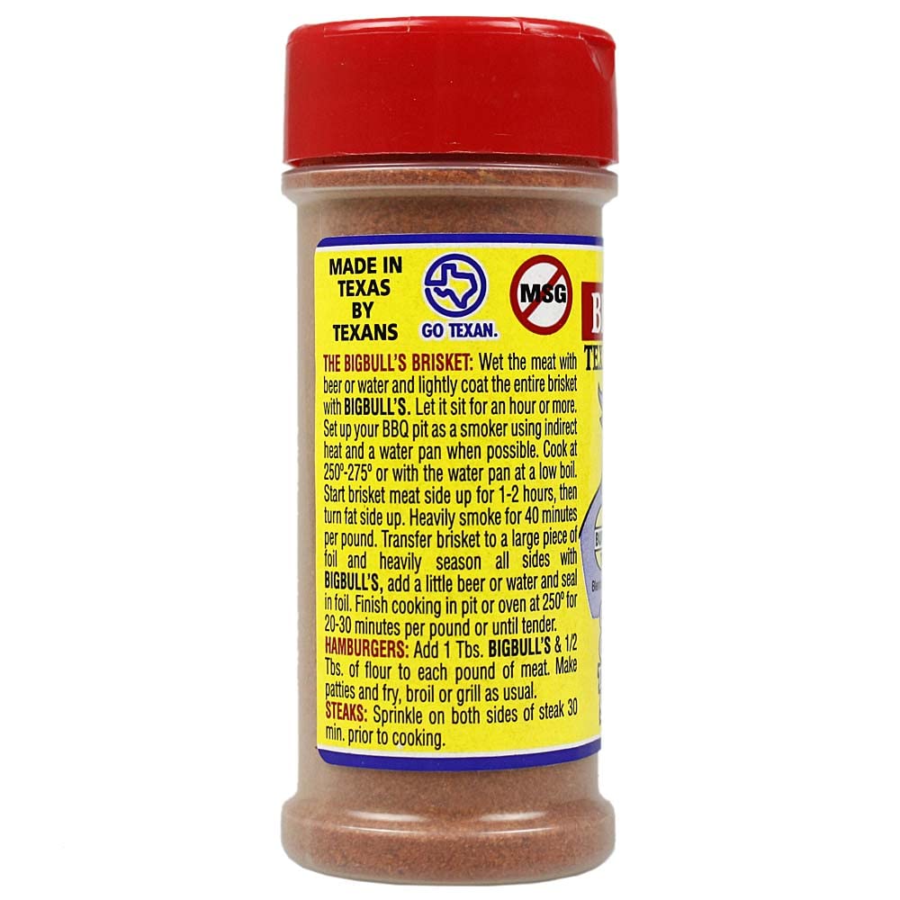 Obie-Cues BigBulls Texas Brisket Rub, The BBQ Spice Built for Beef (4.6 oz)