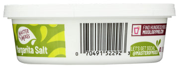 Master Of Mixes Margarita Salt, 8 Ounces (Pack Of 12)