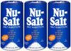 Nu-Salt Sodium-Free Salt Substitute (3 Pack) Contains Potassium Chloride, Table Salt Alternative, Vegan, Good for Chips, Pretzel