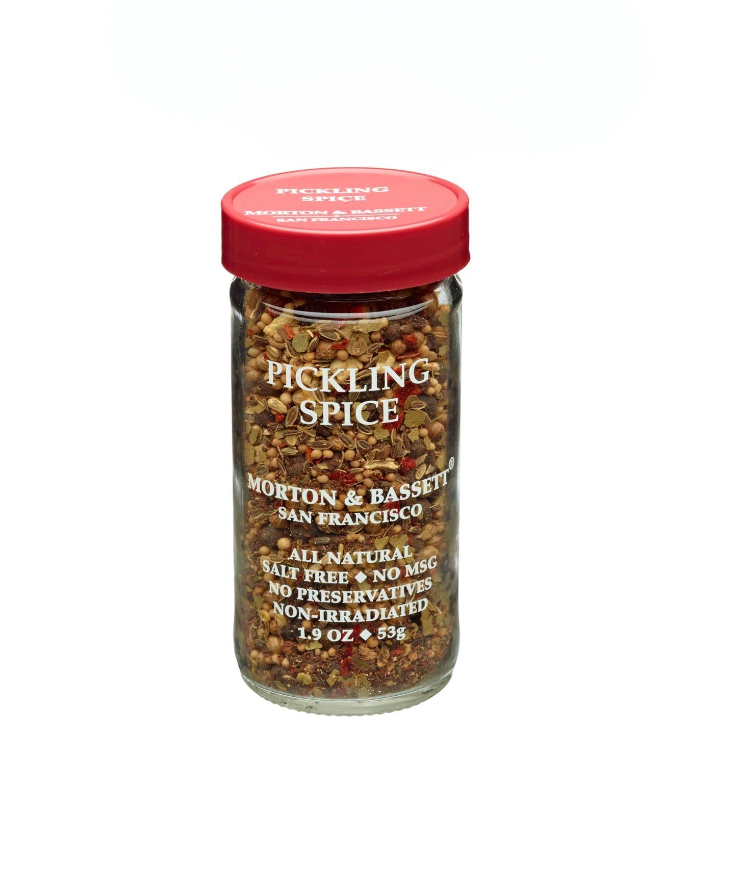 Morton & Bassett Pickling Spice, 1.9 Ounce, Ideal for Pickling and Seasoning