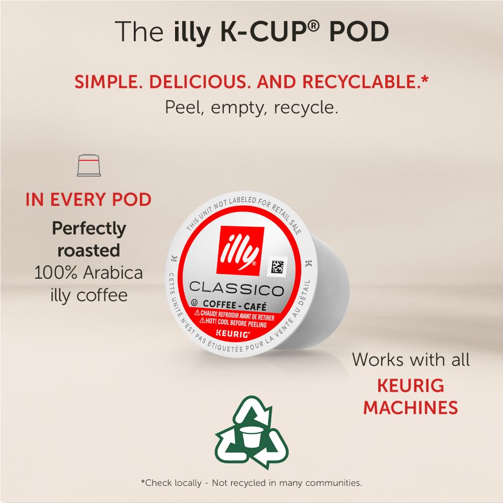 Illy Caffe Coffee - K-cup Braz Arabica Select - Case of 6 - 4.103 OZ (6x10 CT)