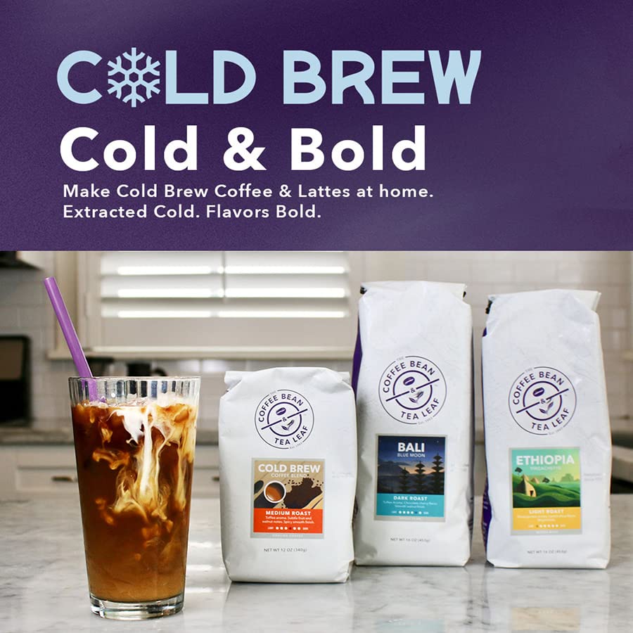 The Coffee Bean & Tea Leaf, Bali Blue Moon, Whole Bean Coffee Beans, 1Lb Bag (16Oz)