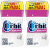 ORBIT Gum Bubblemint Sugar Free Chewing Gum Bulk Pack, 120 ct Bottle (Pack of 2)